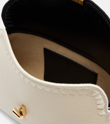 T-lock leather clutch | Toteme