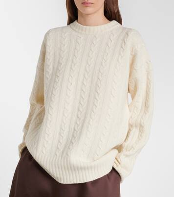 Cable-knit wool sweater | Róhe
