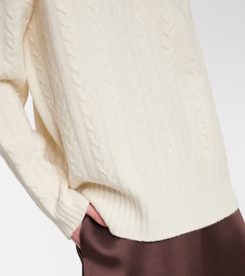 Cable-knit wool sweater | Róhe