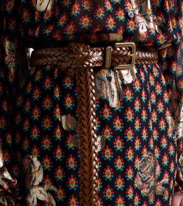 Braided leather belt | Etro