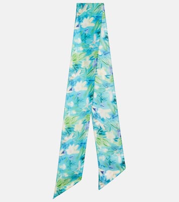 Chloé Wild Flowers floral silk scarf | Chloé