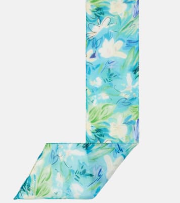 Chloé Wild Flowers floral silk scarf | Chloé