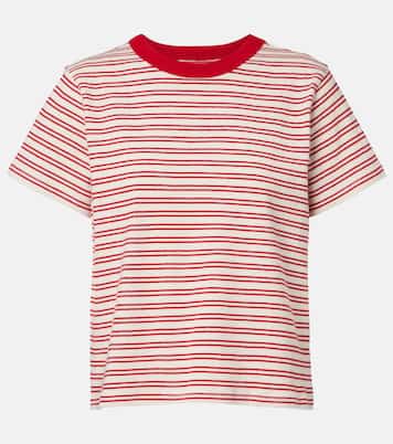 T-shirt Foster in jersey di cotone a righe | Velvet