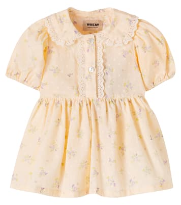 Baby Adele floral cotton dress | Wheat