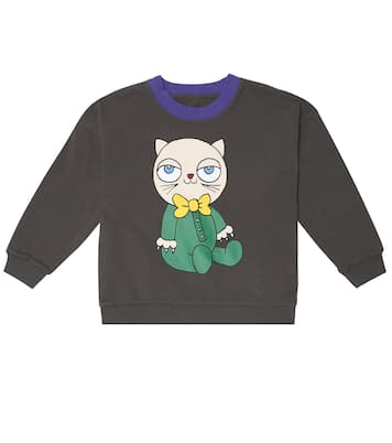 Mini Baby reversible cotton sweatshirt | Mini Rodini