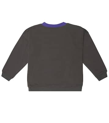 Mini Baby reversible cotton sweatshirt | Mini Rodini