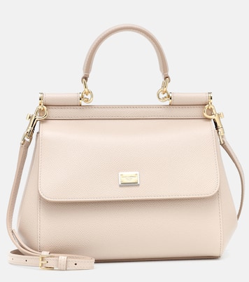 Tote Sicily Small aus Leder | Dolce&Gabbana