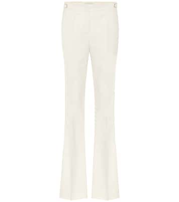 Pantalon évasé Thompson en laine | Gabriela Hearst