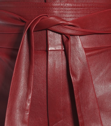 Pantaloni Katousha a vita alta in pelle | Stouls