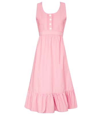 Technical faille midi dress | Plan C