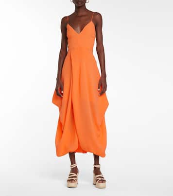 Jenna silk midi dress | Stella McCartney
