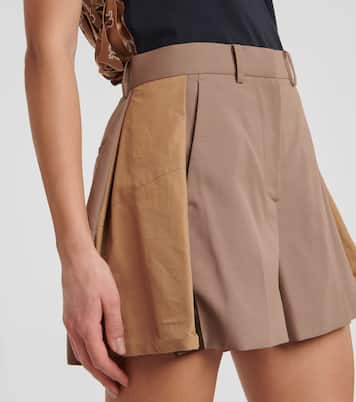 Shorts in twill e canvas | Sacai