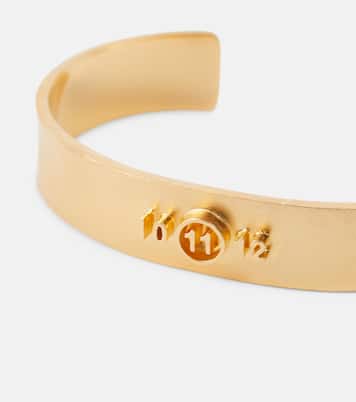 Bracciale in argento con logo | Maison Margiela