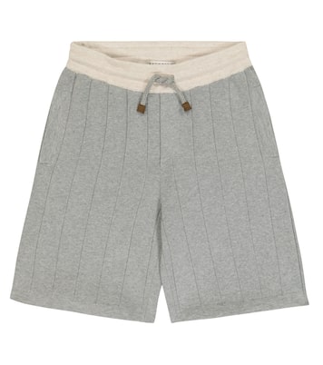 Short en coton | Brunello Cucinelli Kids