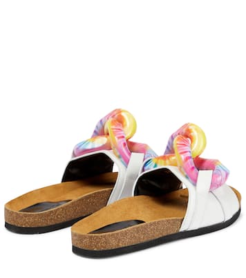 Embellished leather slides | JW Anderson