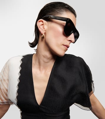 Gafas de sol cat-eye biseladas | Victoria Beckham