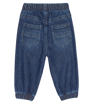 Bébé – Pantalon en chambray de coton mélangé | Il Gufo