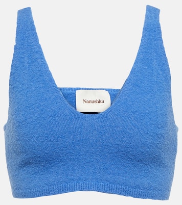 Bralette Yoma en mezcla de lana | Nanushka
