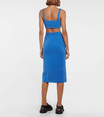 Bralette Yoma en mezcla de lana | Nanushka