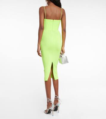 Abito corset midi Clay | Alex Perry