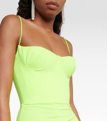 Abito corset midi Clay | Alex Perry