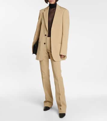 Isaac striped cotton-blend blazer | Petar Petrov