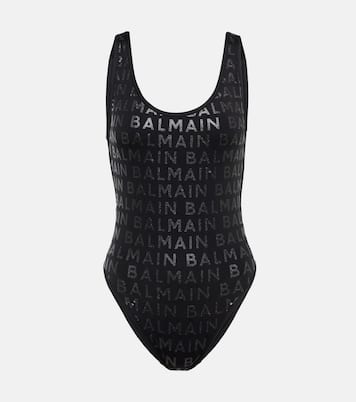 Maillot de bain imprimé à logo | Balmain