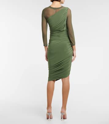 Vestido Diana de jersey fruncido | Norma Kamali