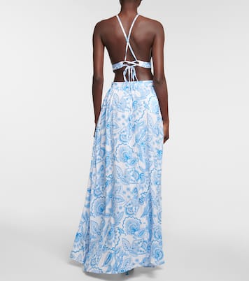 Vestido largo Arabella estampado | Melissa Odabash