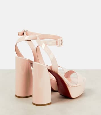 Sandales Movida Sabina à plateau en cuir | Christian Louboutin