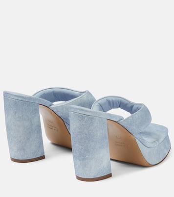 Sandali infradito Gia 17 Uni in denim | Gia Borghini
