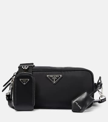 Borsa a spalla in Re-Nylon e pelle | Prada