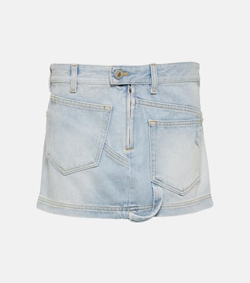 Mini-jupe en jean | The Attico
