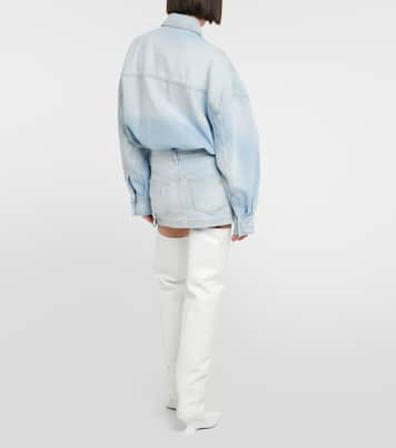 Mini-jupe en jean | The Attico