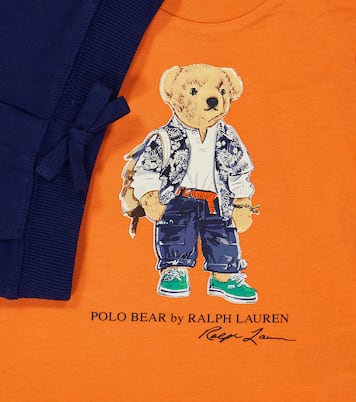 Baby cotton T-shirt and pants set | Polo Ralph Lauren Kids