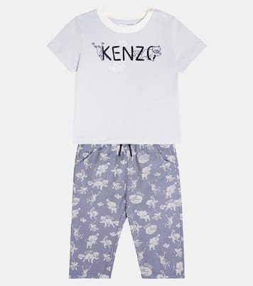 Bebé - set de camiseta y pantalones de algodón | Kenzo Kids