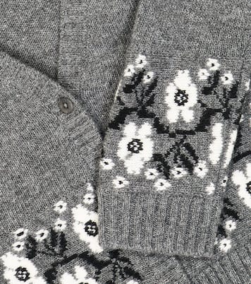 Intarsia virgin wool sweater | Il Gufo