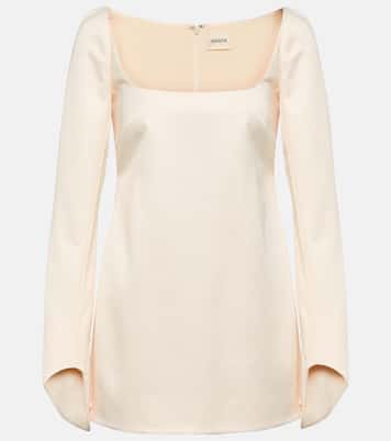 Robe Tate en satin | Khaite