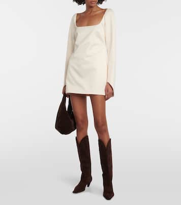 Robe Tate en satin | Khaite