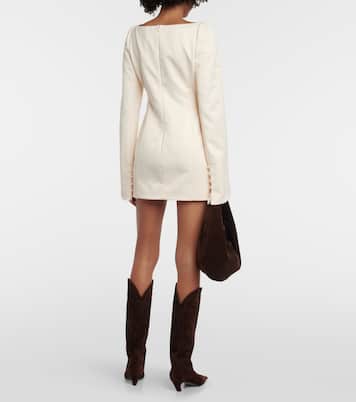 Robe Tate en satin | Khaite