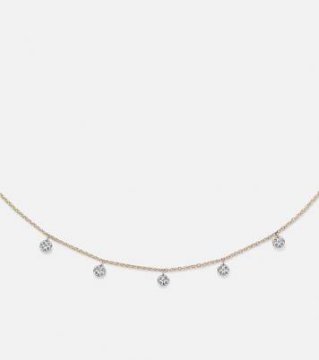 Collier Disco en or 10 ct et diamants | Stone and Strand