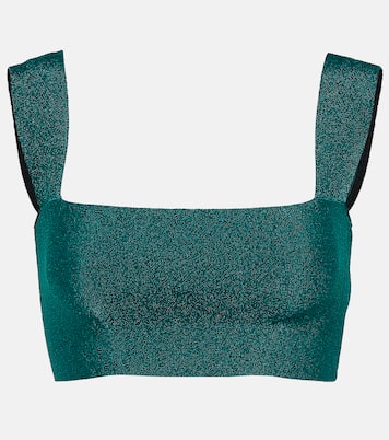 Top de punto metalizado | Victoria Beckham