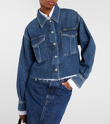 Cropped-Jeanshemd Nyx | Agolde