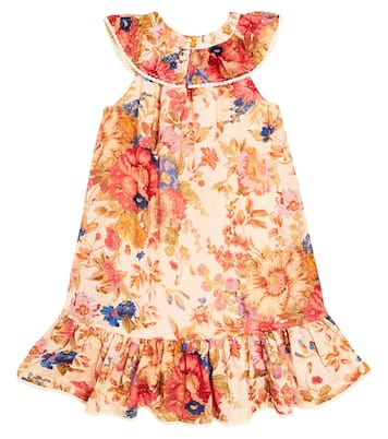 Bedrucktes Kleid August aus Baumwolle | Zimmermann Kids
