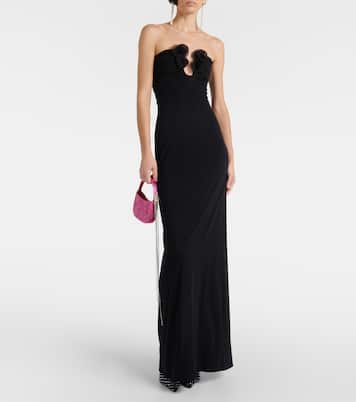 Floral-appliqué gown | Magda Butrym