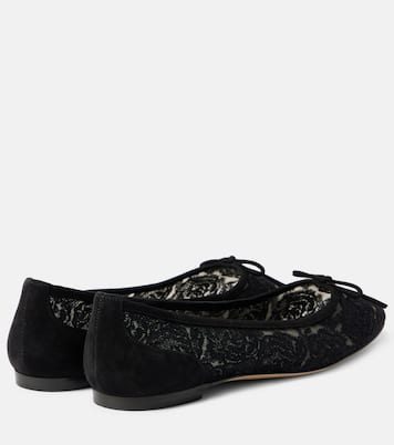 Ballerinas Verizzo aus Spitze | Manolo Blahnik