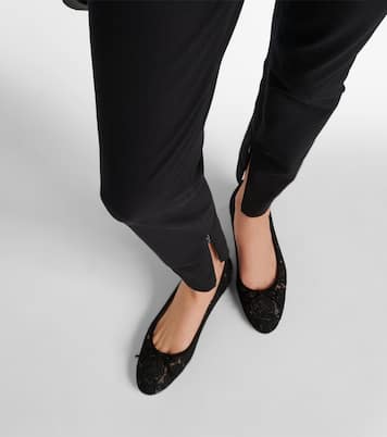 Ballerinas Verizzo aus Spitze | Manolo Blahnik