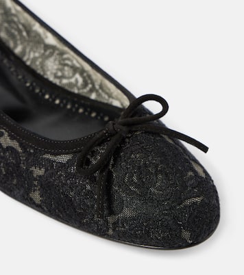 Ballerinas Verizzo aus Spitze | Manolo Blahnik