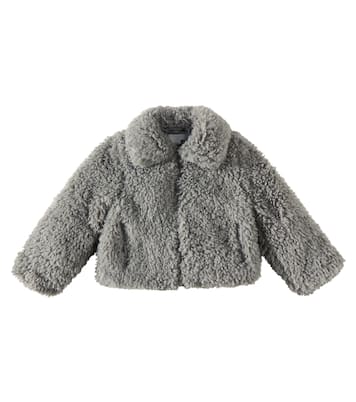 Faux shearling jacket | Stella McCartney Kids