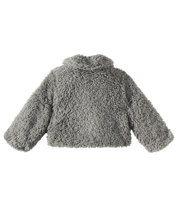 Faux shearling jacket | Stella McCartney Kids